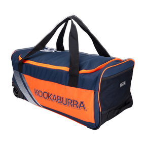 Kookaburra 9500 Wheelie Bag - Navy/Orange by Kookaburra