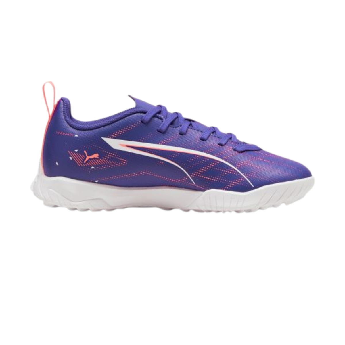 Puma Ultra 5 Play FG/AG Football Boots Junior - Lapis Lazuli/White/Sunset Glow Football Boots Puma