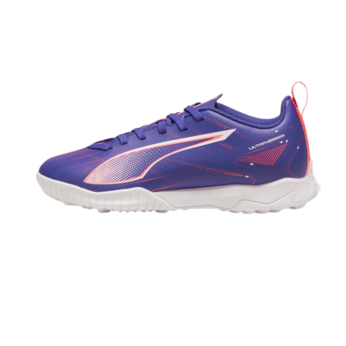 Puma Ultra 5 Play FG/AG Football Boots Junior - Lapis Lazuli/White/Sunset Glow Lapis Lazuli PUMA White Sunset Glow Football Boots Puma