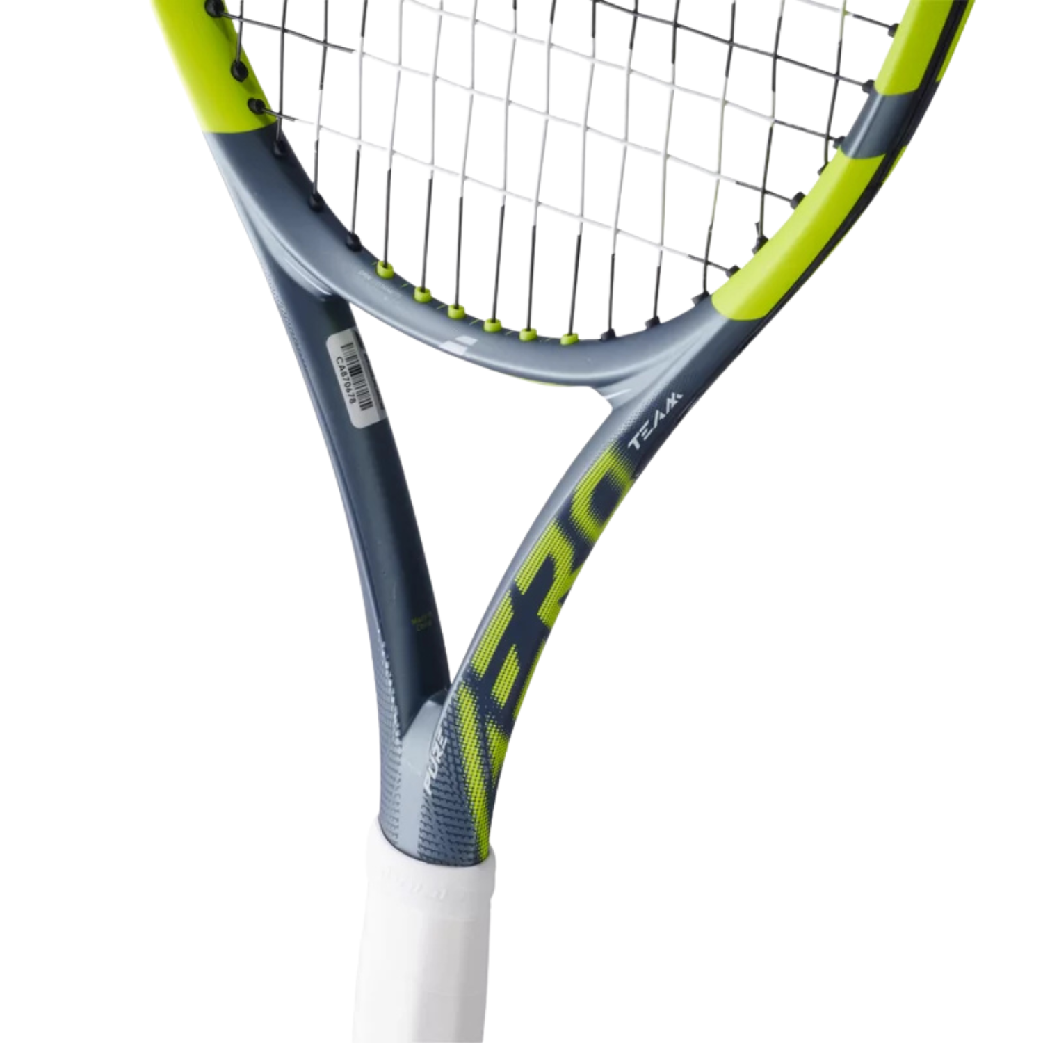 Babolat Pure Aero Team Gen9 2026 Tennis Racket Strung 285g - Grey/Yellow Tennis Rackets Babolat