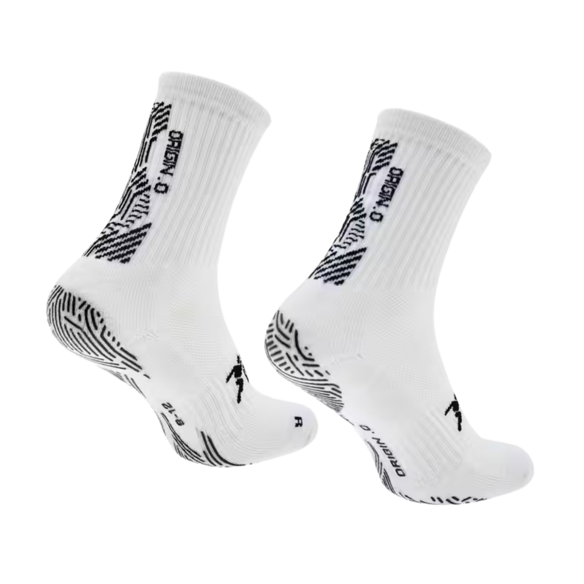 Precision Grip Socks Origin.0 Adult - White/Black Socks Precision