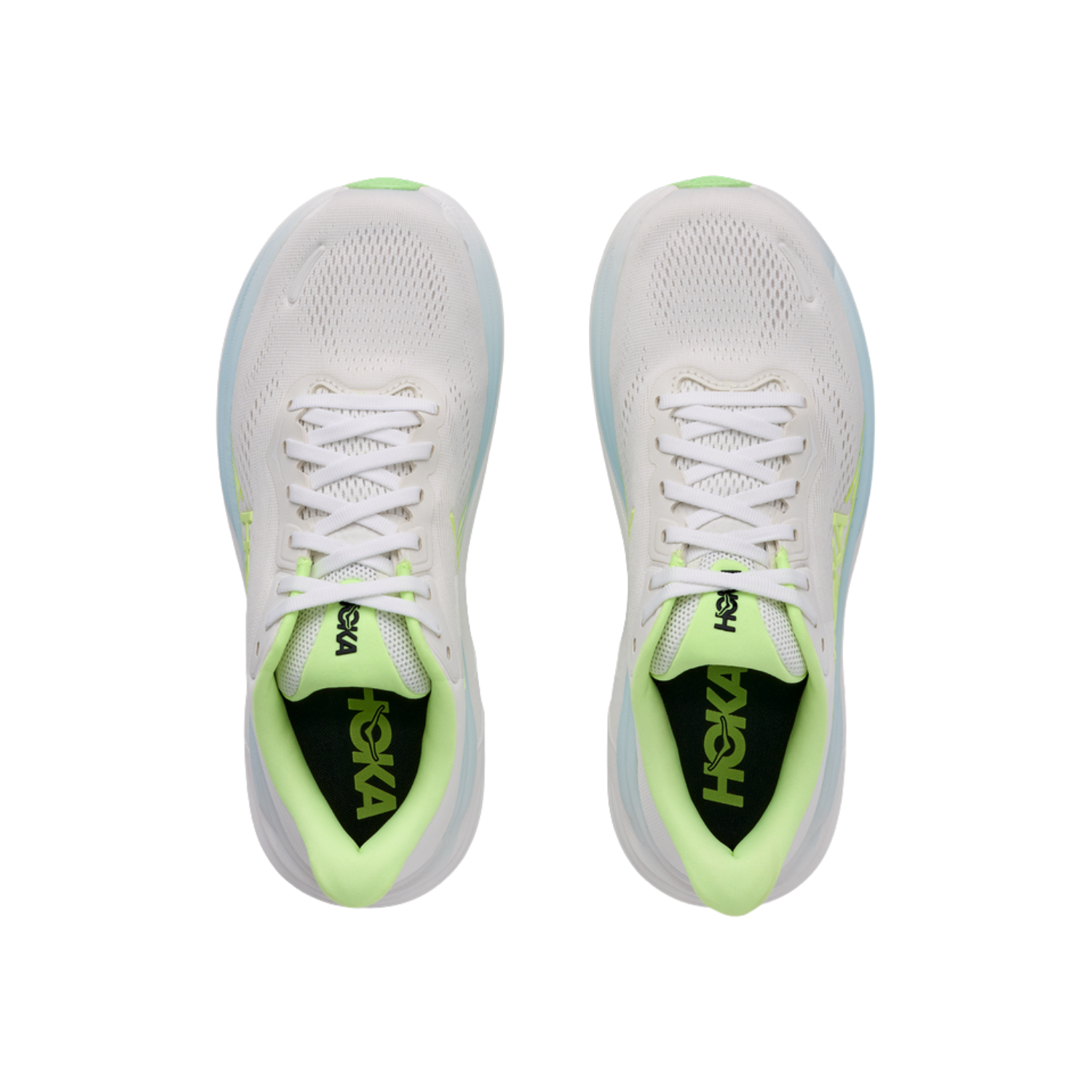 Hoka Clifton 11 Running Shoe Women - Frost/Neon Yuzu Running Shoes Hoka