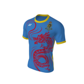 Short Sleeve Tops T014 DRAGON SWOOSH Yonex Custom Teamwear T Shirt. (x 12) Custom Custom