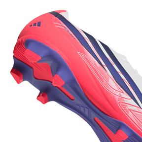 Adidas F50 Hyperfast Club FG/MG Football Boots Unisex - White/Purple/Pink Football Boots Adidas