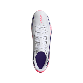 Adidas F50 Hyperfast Club FG/MG Football Boots Unisex - White/Purple/Pink Football Boots Adidas