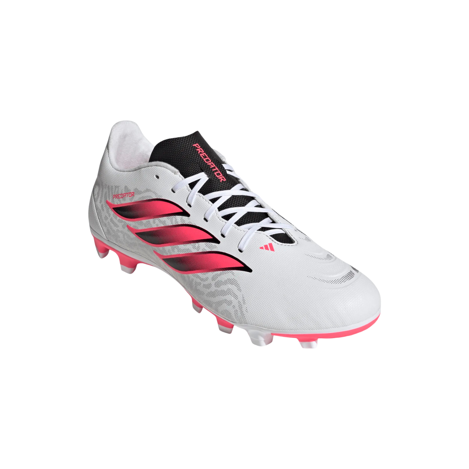 Adidas Predator Club FG/MG Football Boots Unisex - White/Red/Black Football Boots Adidas