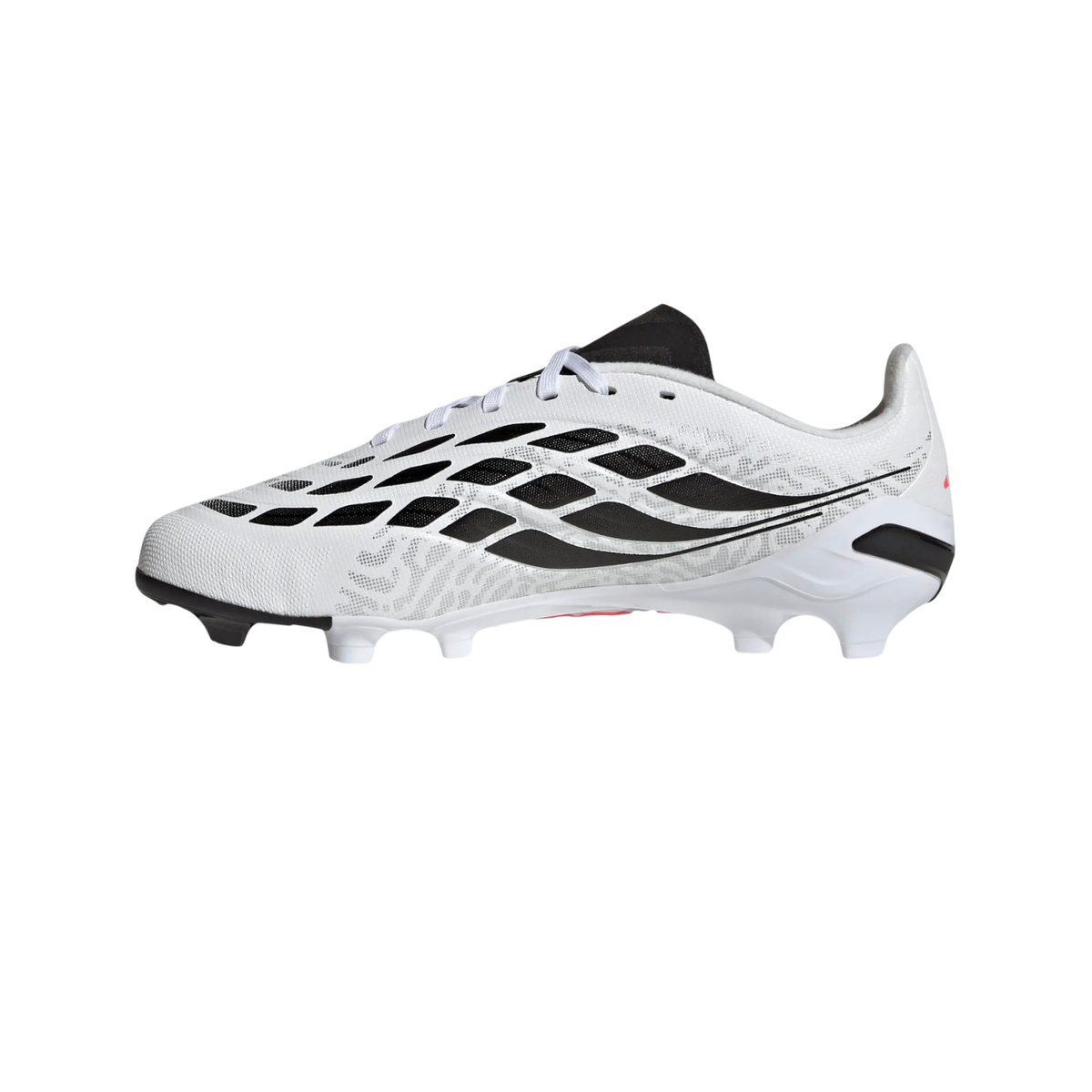Adidas Predator League FG Football Boots Kids - White/Red/Black White Red Black Football Boots Adidas