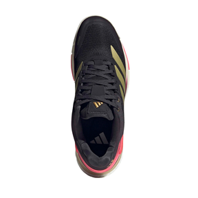 Adidas Crazyquick Boost Padel Shoe Men - Black/Gold/Pink Padel Shoes Adidas