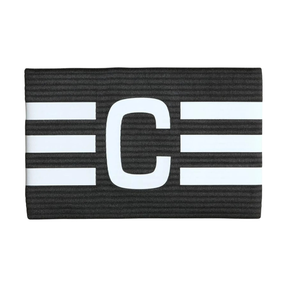 Adidas Tiro League captain's armband, Black/White, back view