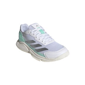Adidas Courtquick Padel Shoe Women - White/Silver/Mint Padel Shoes Adidas