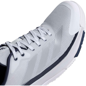 Adidas Crazyquick Lightstrike Padel Shoes Men - White/Silver/Dark Blue Padel Shoes Adidas