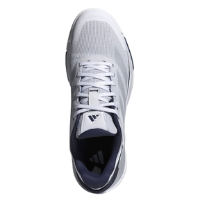 Adidas Crazyquick Lightstrike Padel Shoes Men - White/Silver/Dark Blue Padel Shoes Adidas