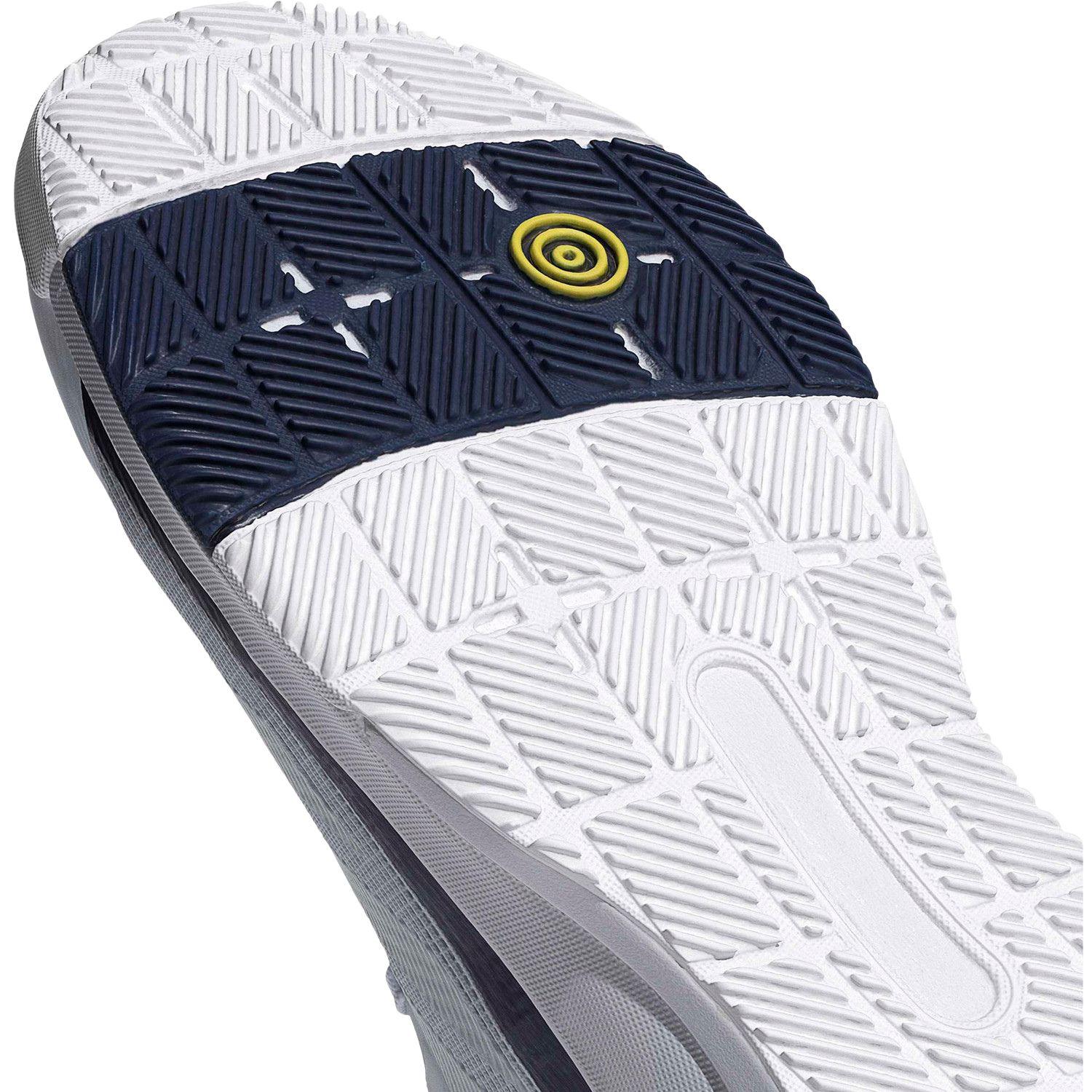 Adidas Crazyquick Lightstrike Padel Shoes Men - White/Silver/Dark Blue Padel Shoes Adidas