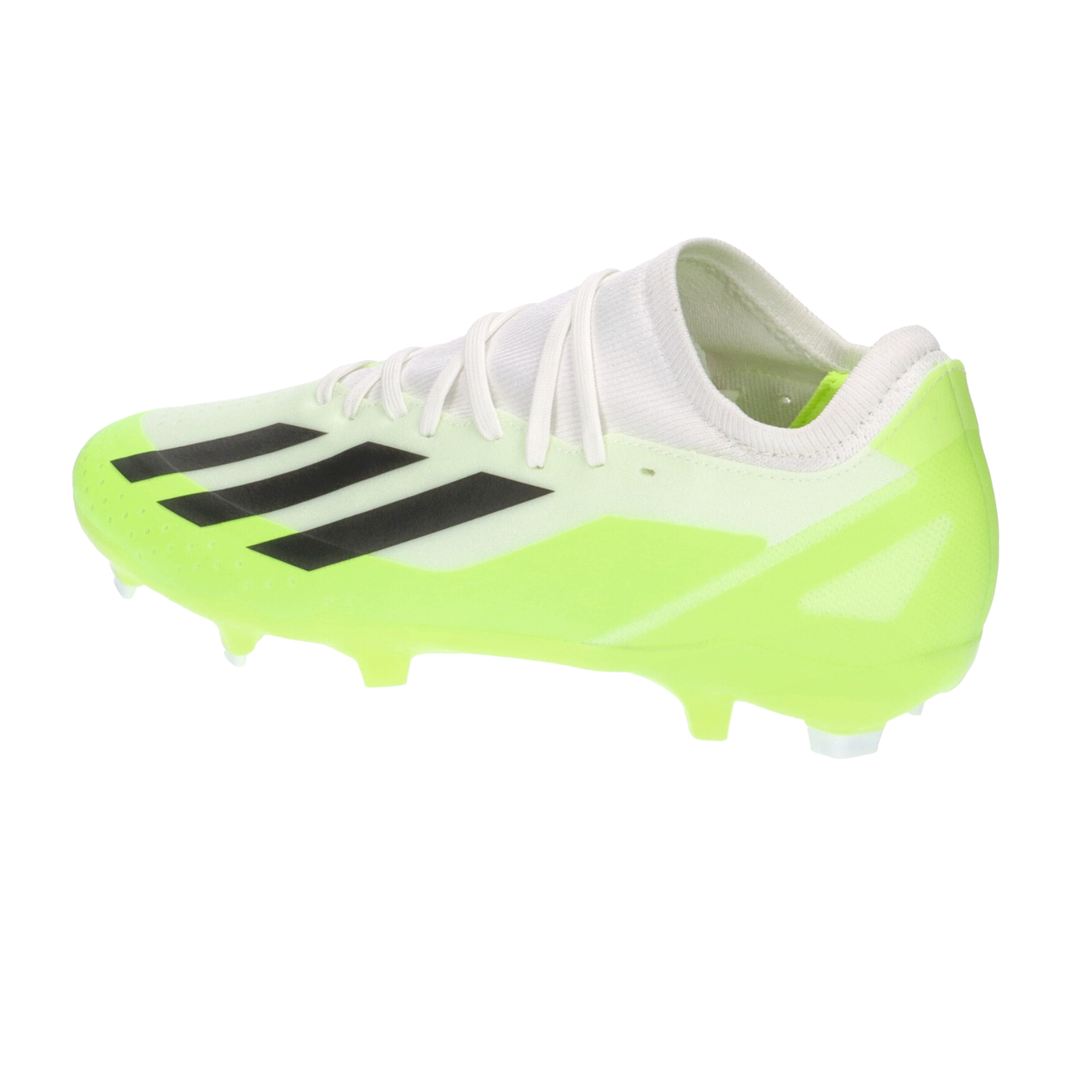 Adidas X Crazyfast .3 FG Football Boots Unisex - White/Green Football Boots Adidas