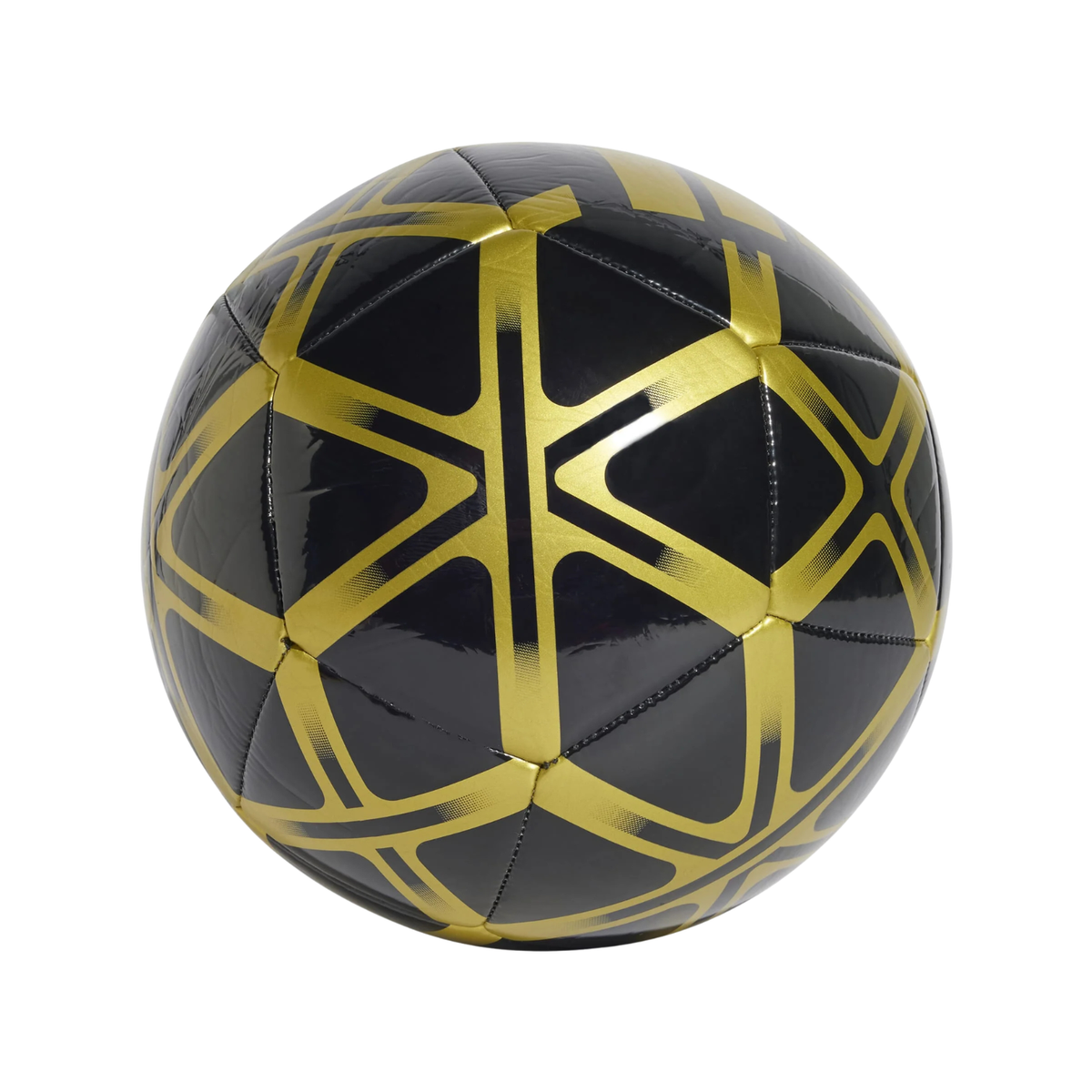 Adidas Starlancer Club Football - Black/Gold Footballs Adidas