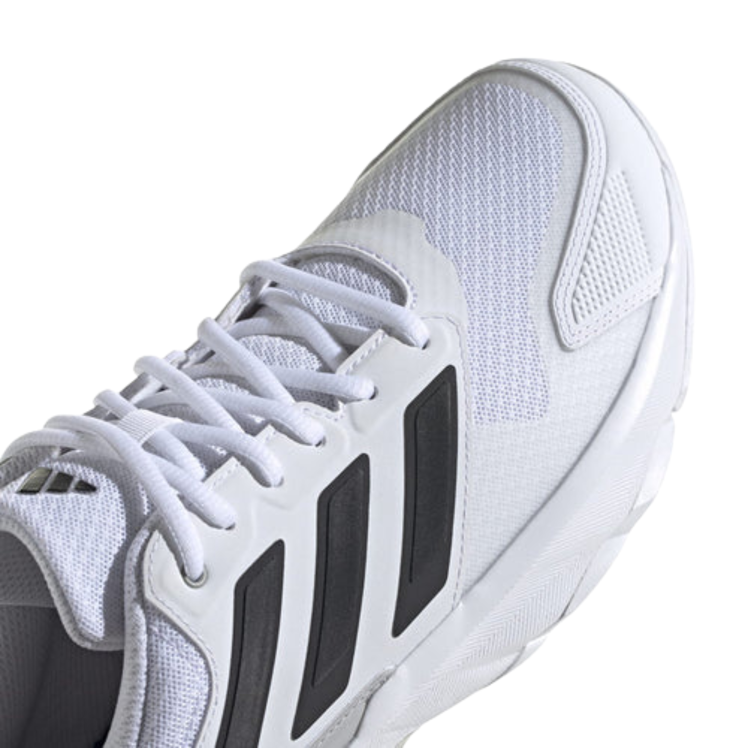 Adidas CourtJam Control 3 Tennis Shoes Men - White/Black/Grey Tennis Shoes Adidas