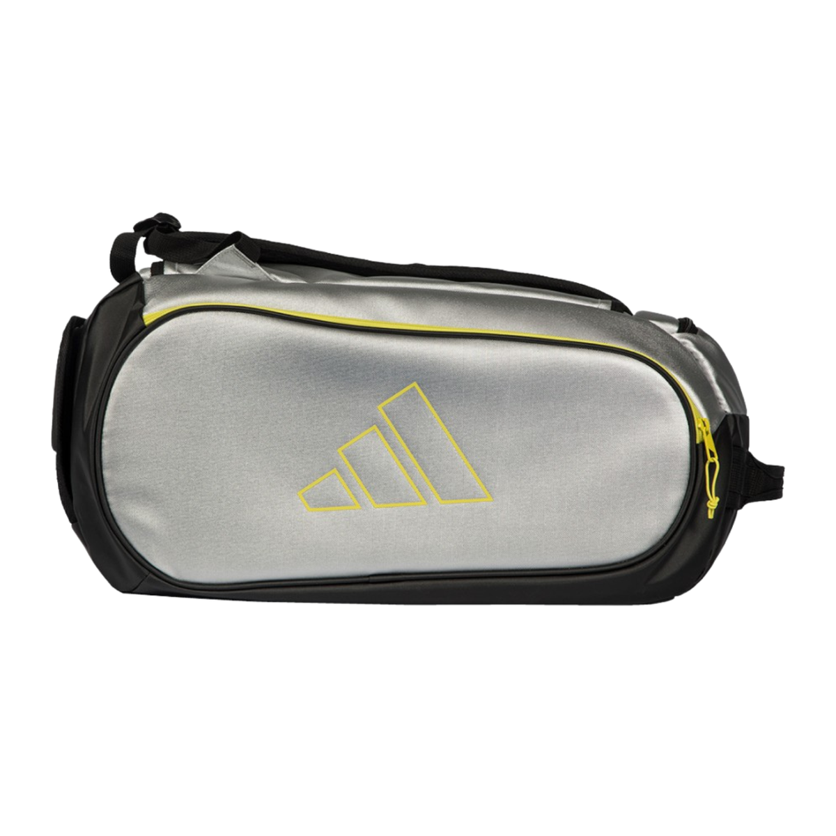 Adidas Tour Silver 2026 Racket Bag - Silver/Lime (AB2PA4U34) Racket Bag Adidas