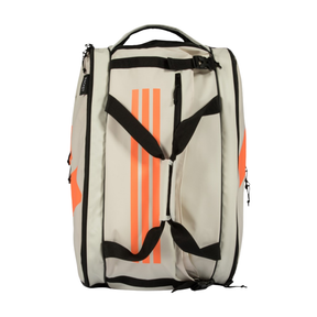 Adidas Multigame 2026 Padel Racket Bag - Off White/Orange (AB1PA9U89) Racket Bag Adidas