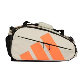 Adidas Multigame 2026 Padel Racket Bag - Off White/Orange (AB1PA9U89) Racket Bag Adidas