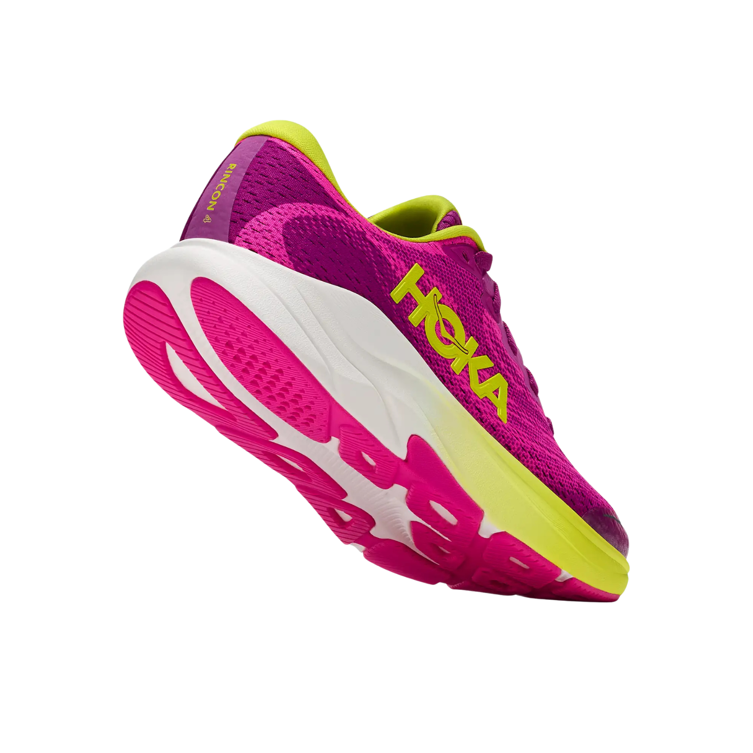 Hoka Rincon 4 Running Shoe Junior - Fuchsia Running Shoes Hoka
