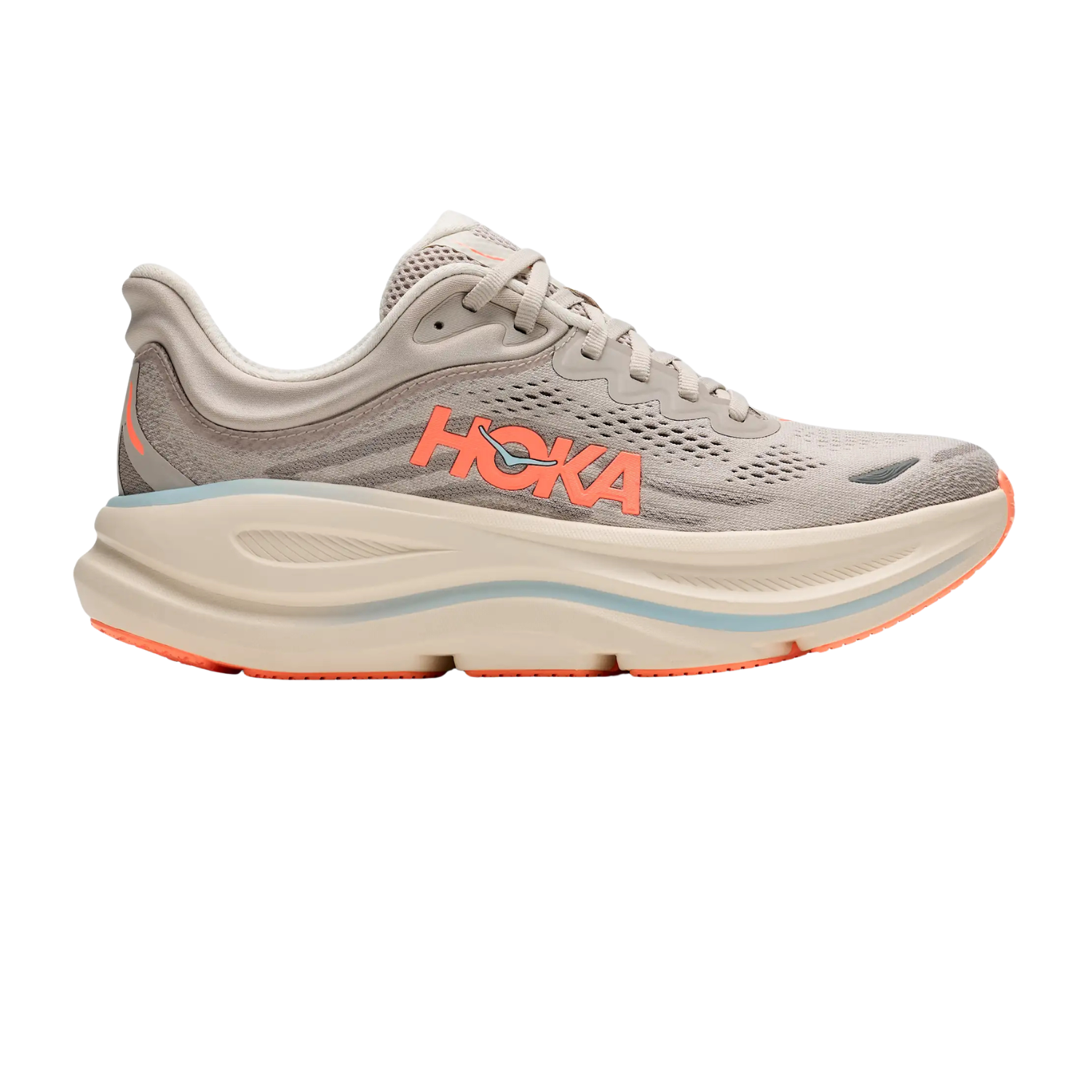 Hoka Bondi 9 Running Shoe Women - River Rock Grey/Mineral Ore River Rock Grey Mineral Ore Running Shoes Hoka