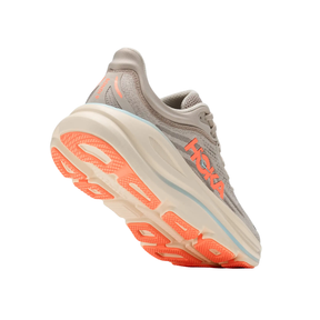 Hoka Bondi 9 Running Shoe Women - River Rock Grey/Mineral Ore Running Shoes Hoka