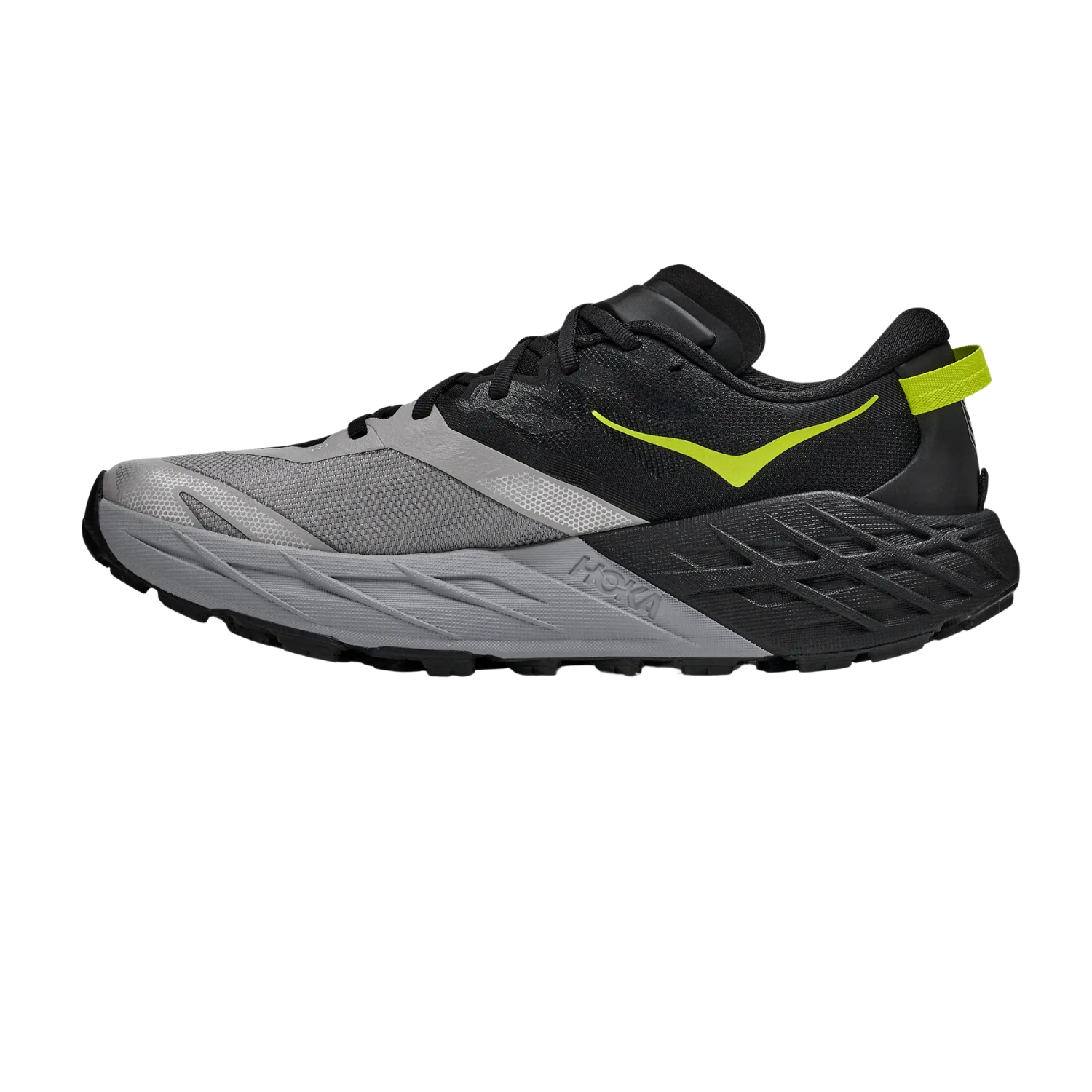 Hoka Speedgoat 7 Trail Running Shoes Men - Black/Stellar Grey Trail Running Shoes Hoka
