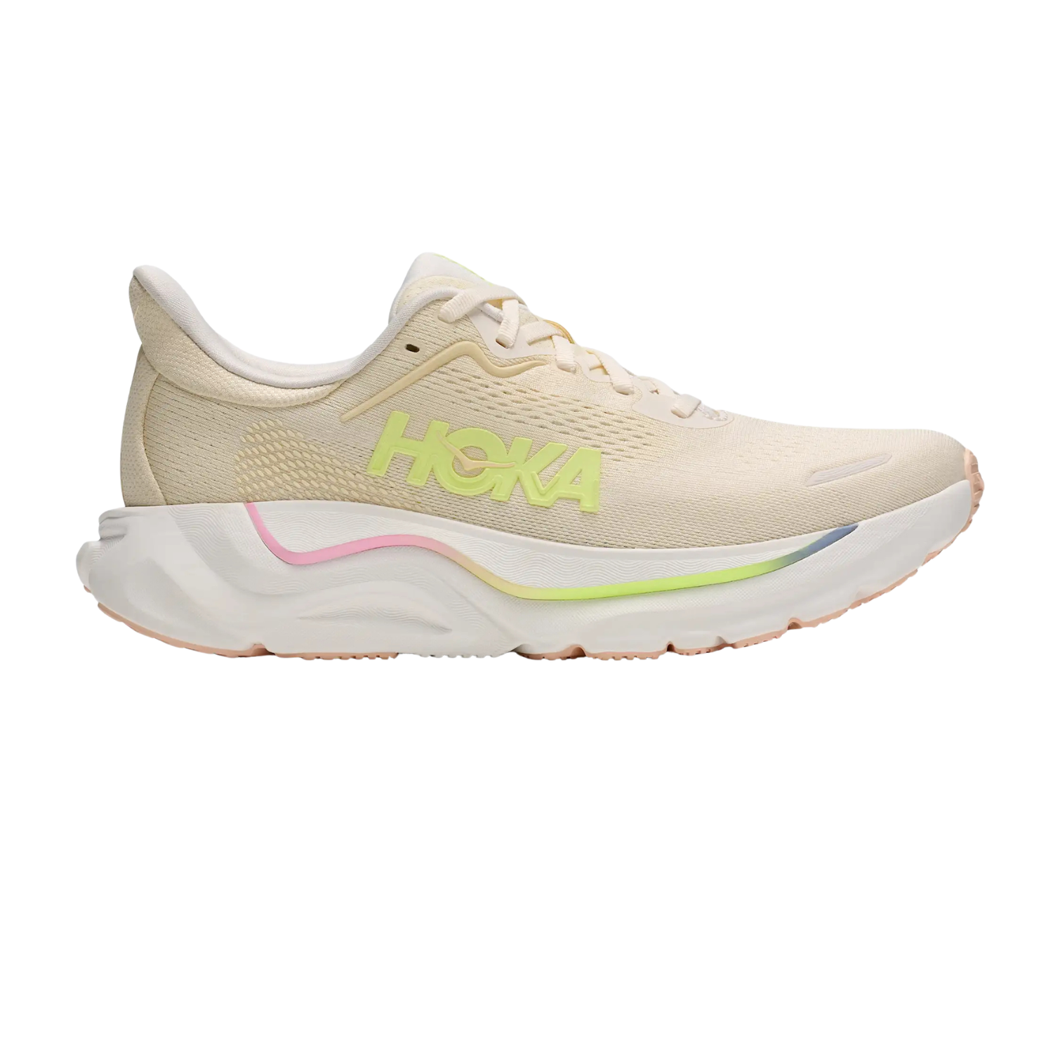 Hoka Arahi 9 Running Shoe Women - Vintage Yellow/Alabaster Vintage Yellow Alabaster Running Shoes Hoka