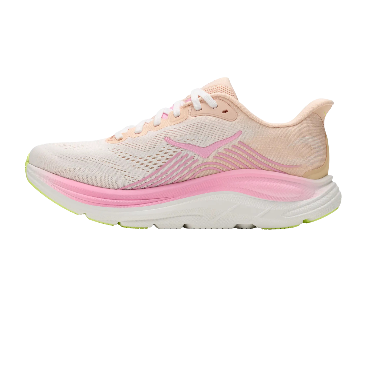 Hoka Clifton 11 Running Shoe Women - Tangerine Glow/White Running Shoes Hoka