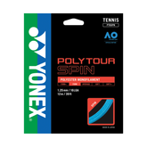 Yonex Polytour Spin 125 Tennis String Set - Cobalt Blue Cobalt Blue 1.25mm 12M Set Tennis String Yonex