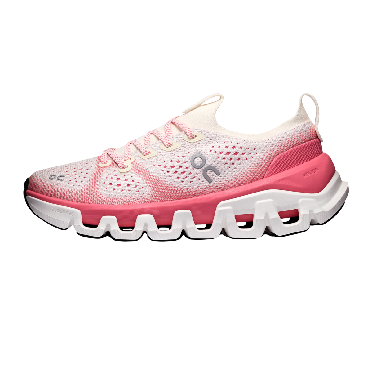 On Running Cloud X Tempo Running Shoe Women - Ivory/Camellia Ivory Camellia Running Shoes On Running