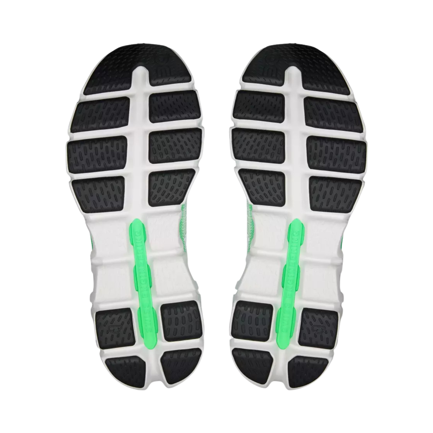On Running Cloud X Tempo Running Shoe Men - Ivory/Verdite Running Shoes On Running