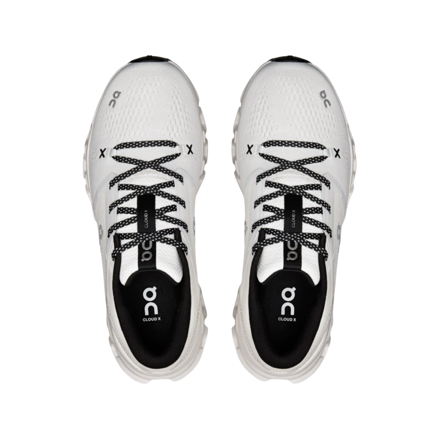 On Running Cloud X 5 Training Shoes Women - White/Black Training Shoes On Running