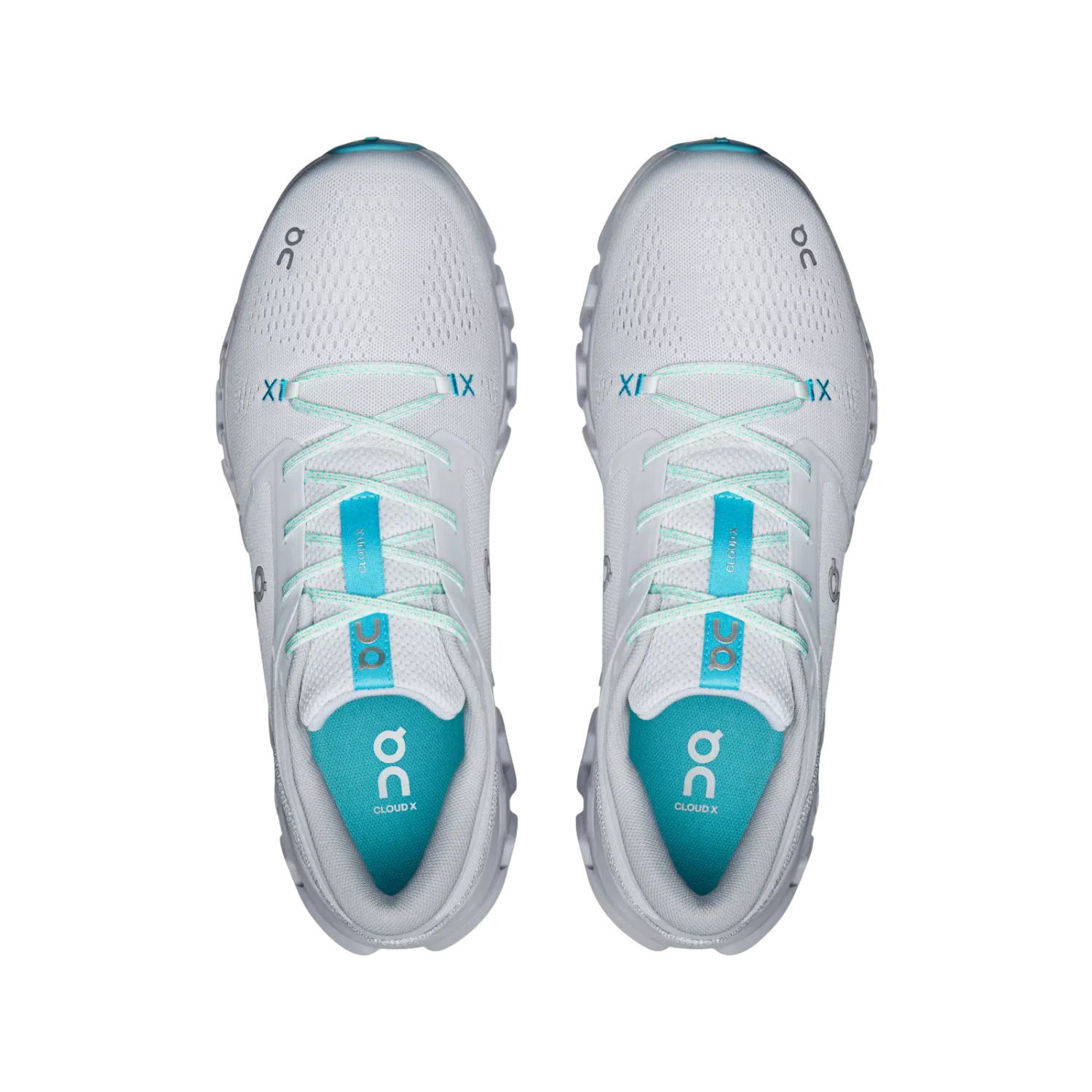 On Running Cloud X 5 Training Shoes Men - Frost/Alloy Training Shoes On Running