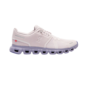 On Running Cloud 6 Running Shoes Women - Ether/Tyrian Running Shoes On Running