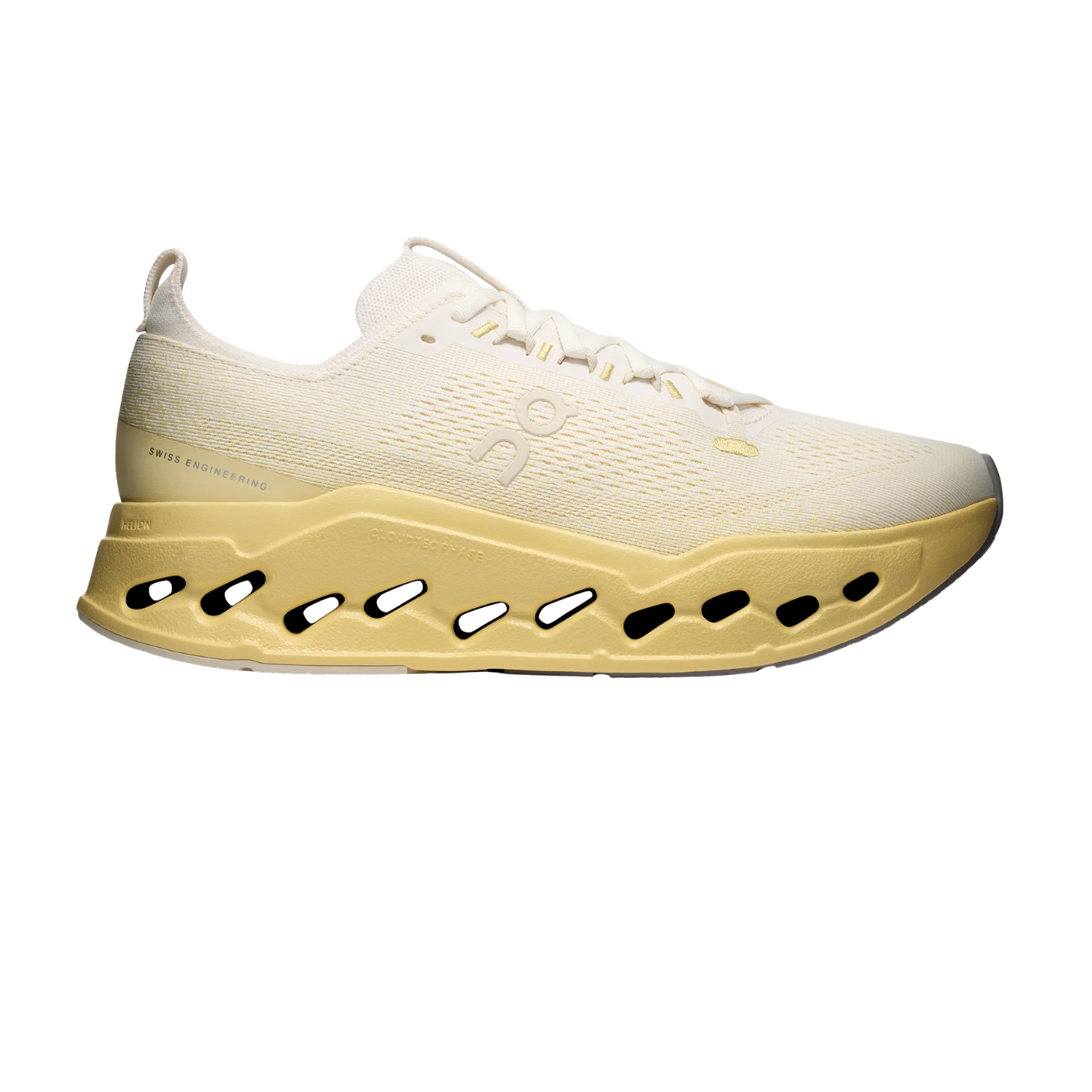 On Running Cloudsurfer Max Running Shoes Men - Ivory/Dijon Running Shoes On Running