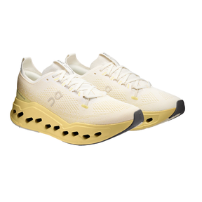 On Running Cloudsurfer Max Running Shoes Men - Ivory/Dijon Running Shoes On Running