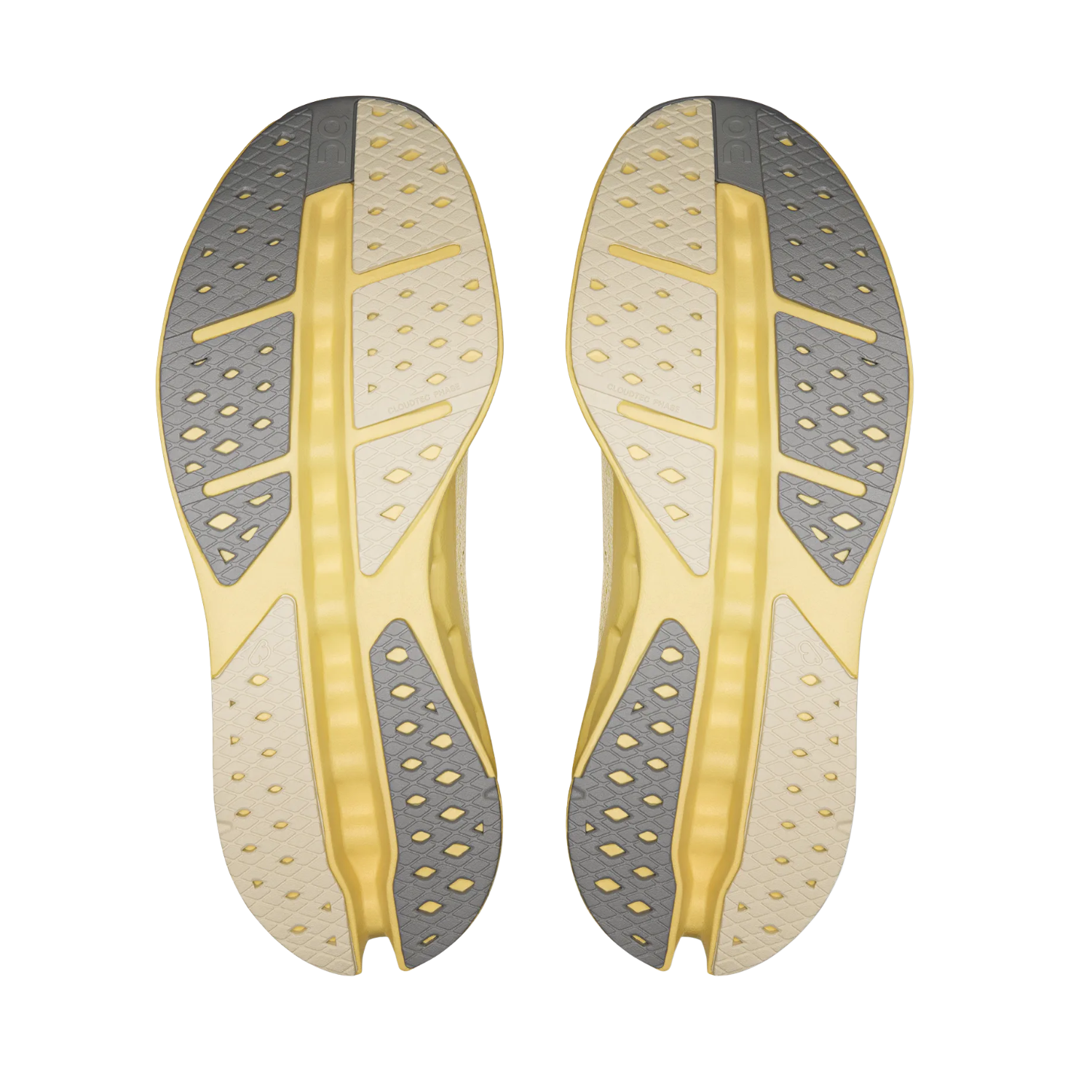 On Running Cloudsurfer Max Running Shoes Men - Ivory/Dijon Running Shoes On Running
