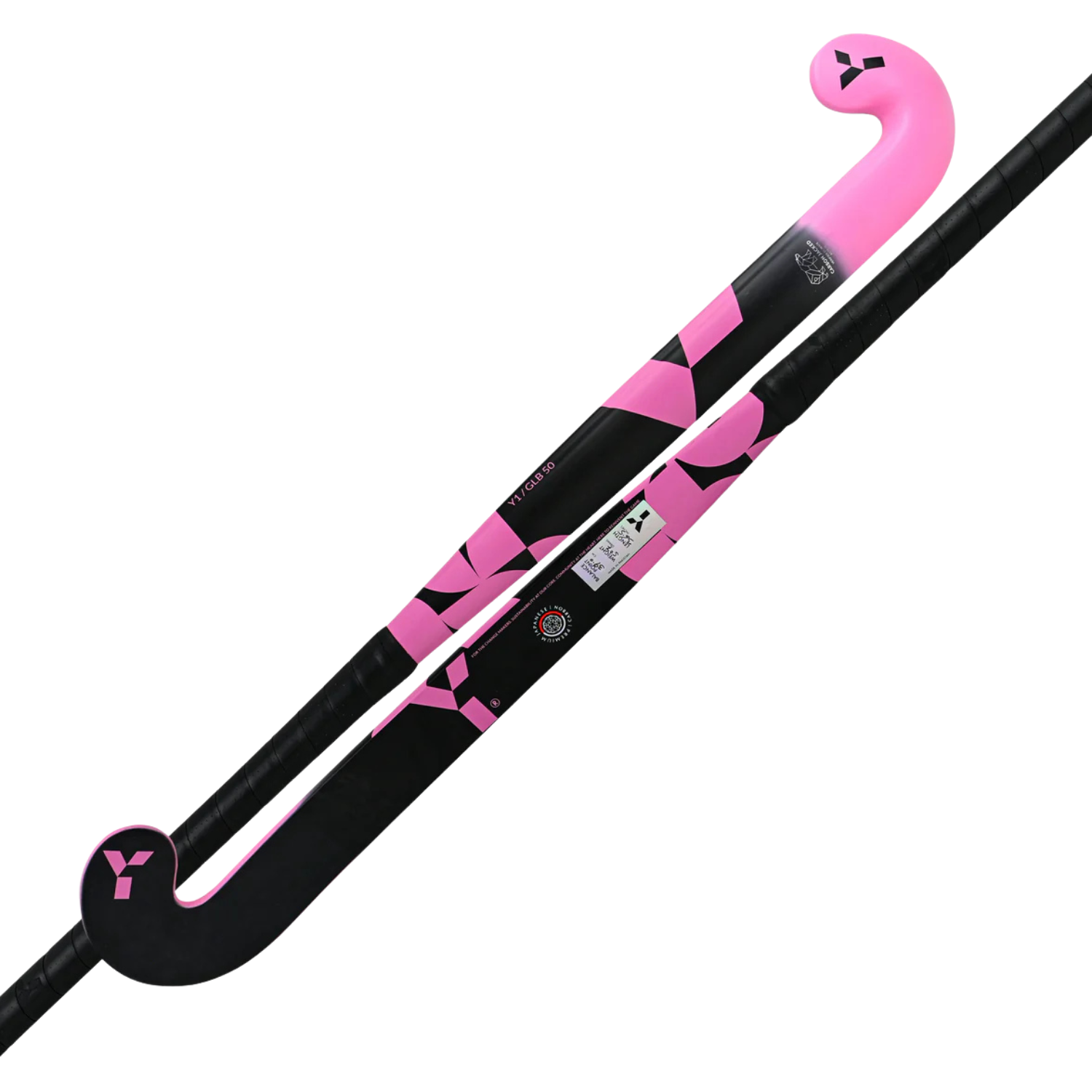 Y1 GLB 50 Hockey Stick 2026/27 - Pink Pink Hockey Sticks Y1