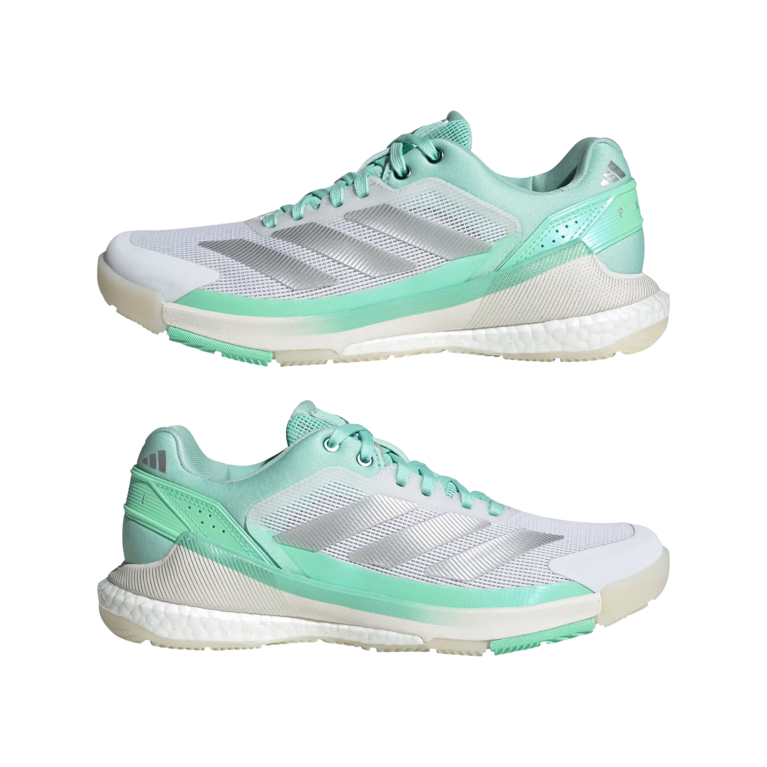 Adidas Crazyquick Boost Padel Shoes Women - Mint/Silver Padel Shoes Adidas