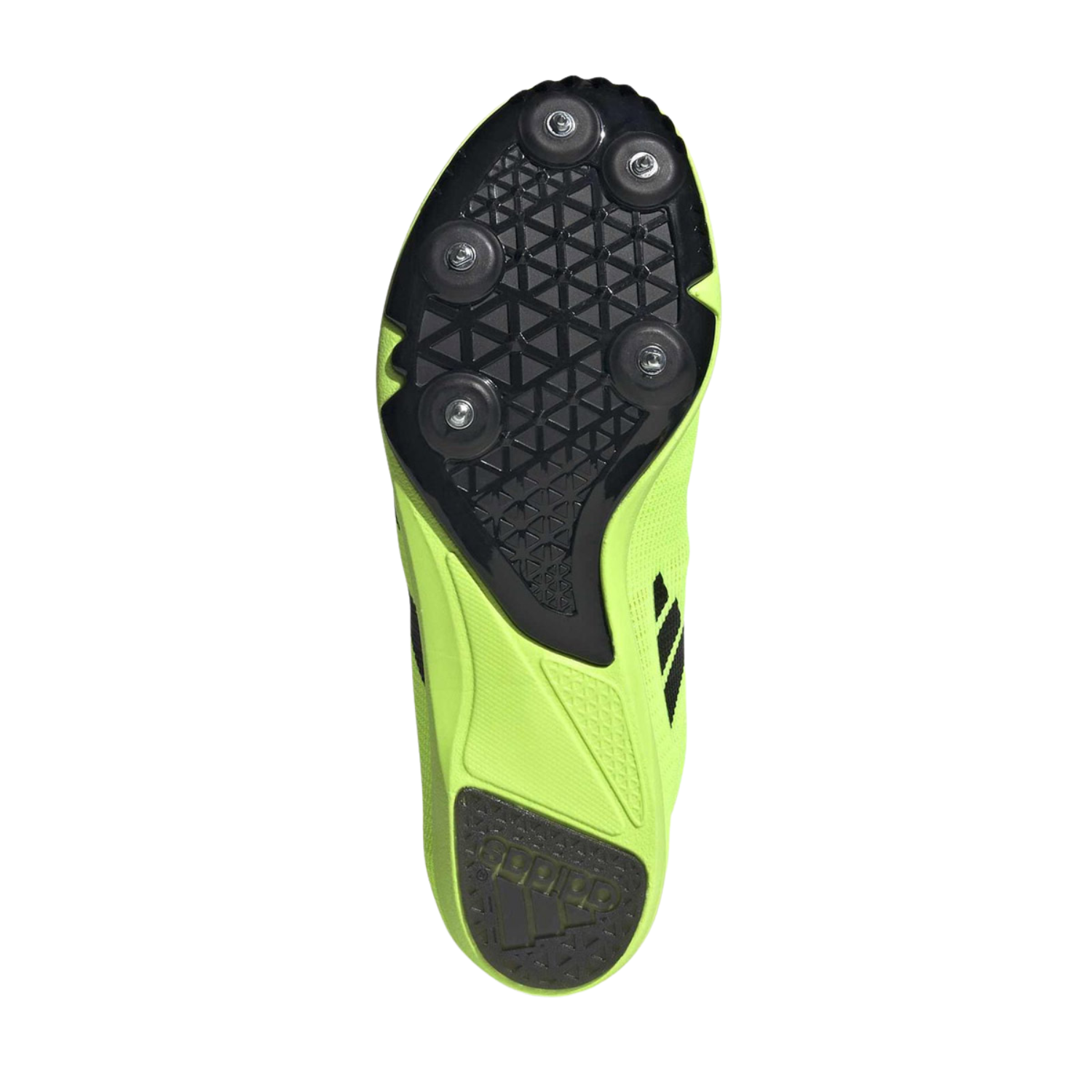 Adidas Allroundstar J Junior Athletics Spikes - Lucid Lemon (IE6872) Athletics Spikes Adidas