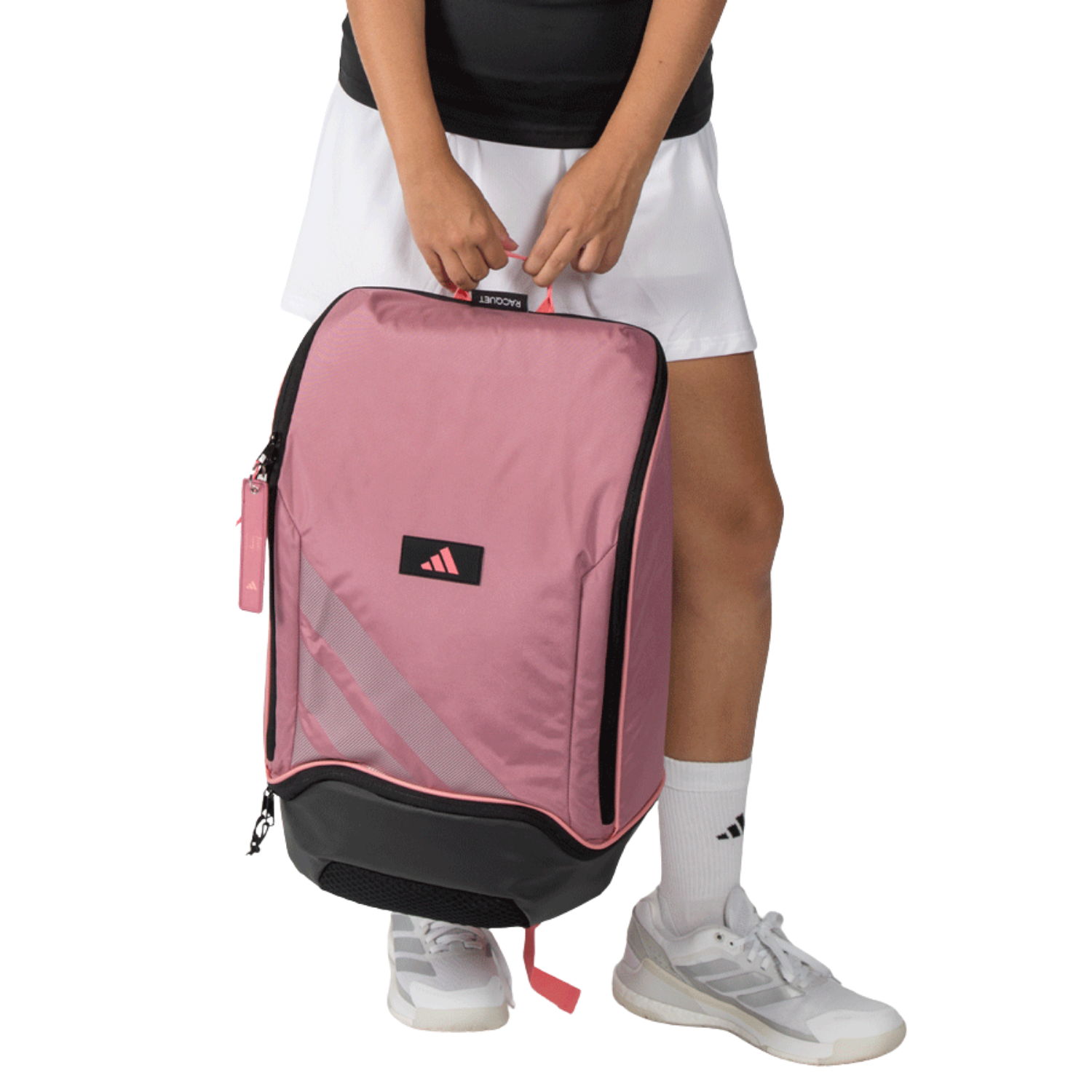 Adidas Pro Tour 2026 Padel Backpack - Pink/Black (AB1MA6U26) Backpack Adidas