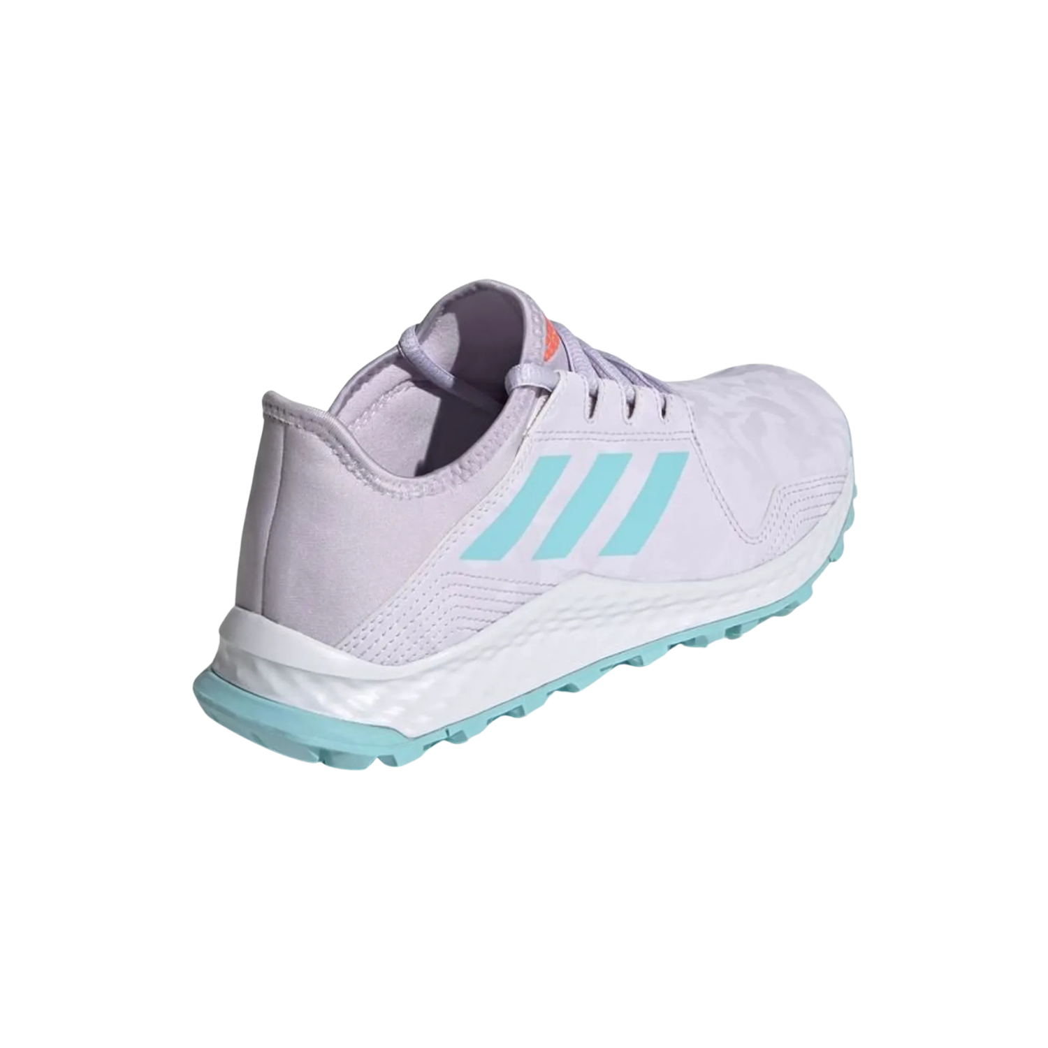 Adidas Youngstar junior hockey shoes, purple, detail view
