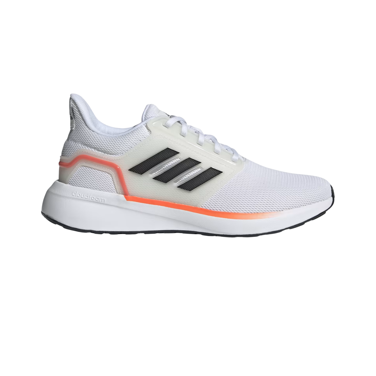 Adidas EQ19 Running Shoes - Cloud White/Carbon/Solar Red shoes Adidas