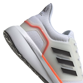 Adidas EQ19 Running Shoes - Cloud White/Carbon/Solar Red shoes Adidas