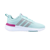 Adidas Racer TR21 Kids Trainers - Halo Mint/Silver Metallic/Screaming Pink (GV7395) Trainers Adidas