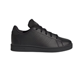 Adidas Advantage Lifestyle Court kids' trainers, Core Black, front view