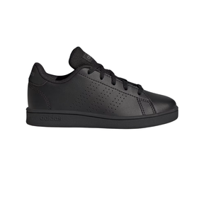 Adidas Advantage Lifestyle Court kids' trainers, Core Black, front view