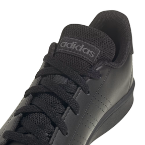 Adidas Advantage Lifestyle Court kids' trainers, Core Black, detail view