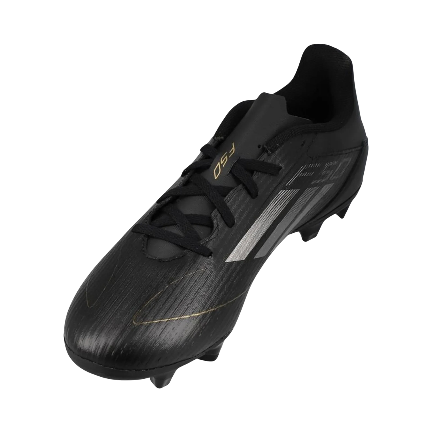 Adidas F50 Club FxG Football Boots Unisex - Black Football Boots Adidas